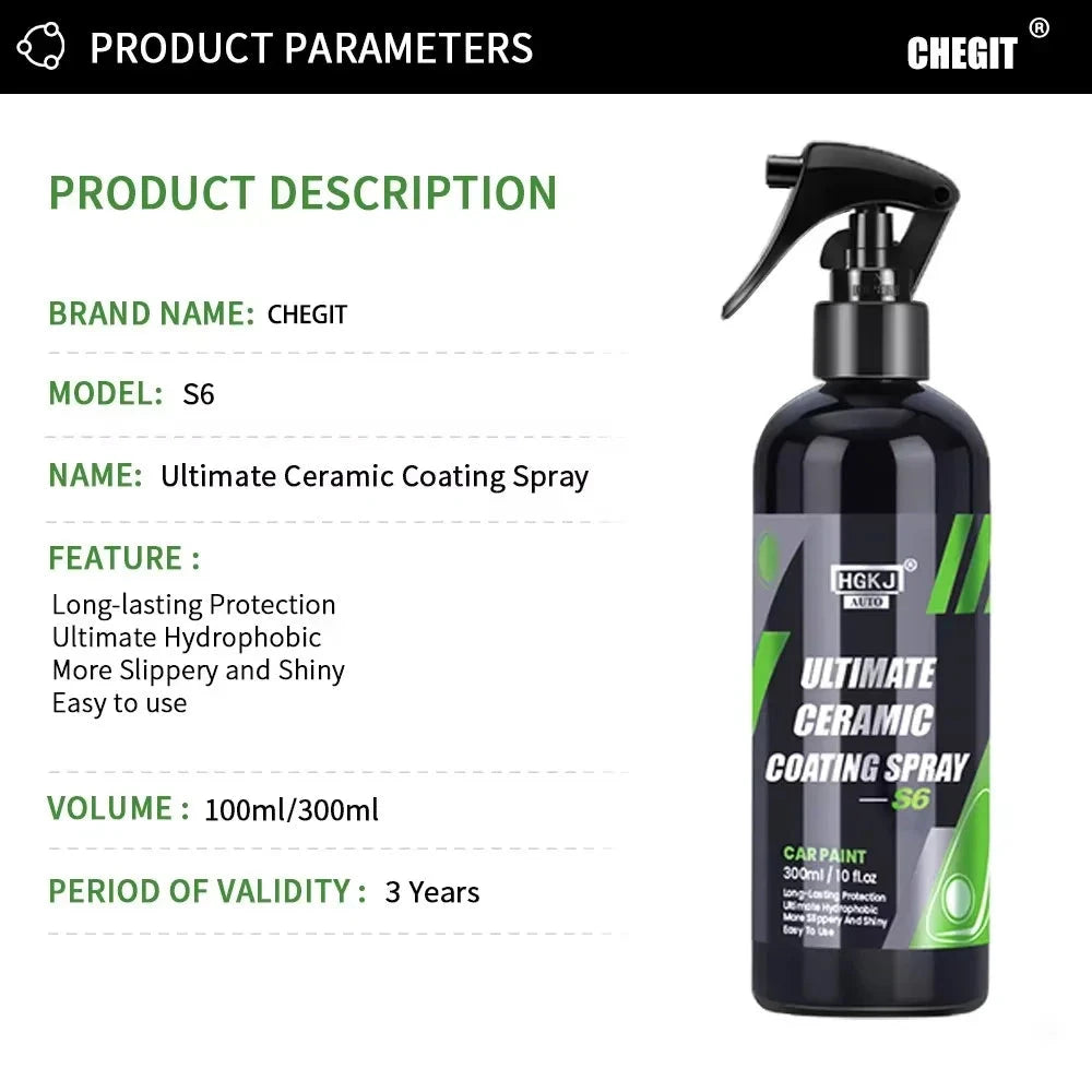 Detail Monkey Ceramic Coating Spray - 100ml/300ml